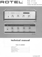 Rotel-RA-110A-Service-Manual