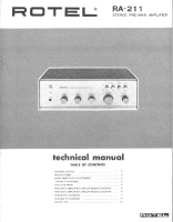 Rotel-RA-211-Service-Manual 