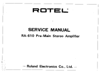 Rotel-RA-610-Service-Manual 