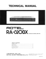 Rotel-RA-820BX-Service-Manual 