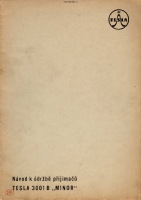 Tesla 3001b - Navod k udrzbe - Ownersmanual.eu