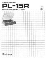 pioneer-pl-15R-Owners-Manual